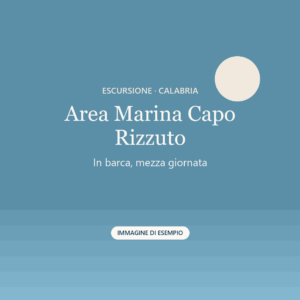 Esempio – Area Marina Capo Rizzuto